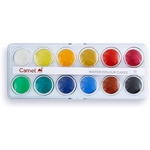 Doms Water Color Cake  12 colors